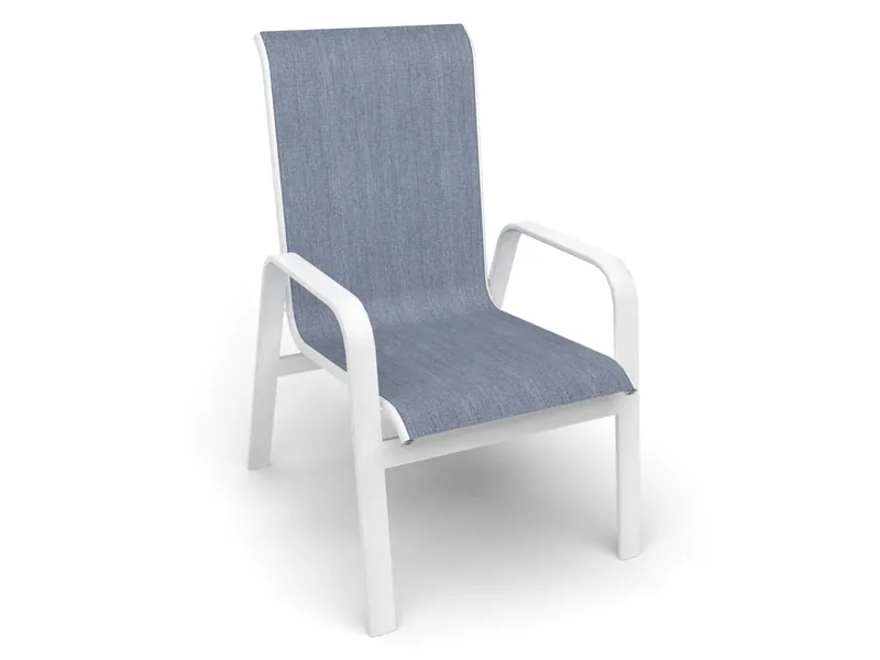 One-piece chair sling